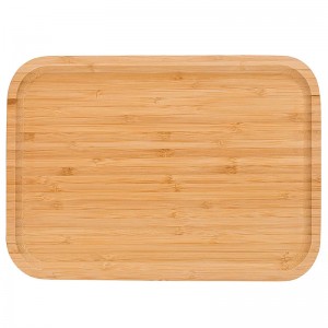 2 darabos szerviz raklapnagykereskedelem egyedi gyártású bambusz reggeli tálca (1)